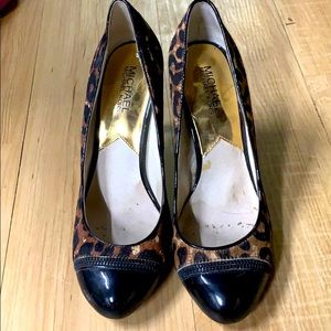 Michael Kors leopard print pumps